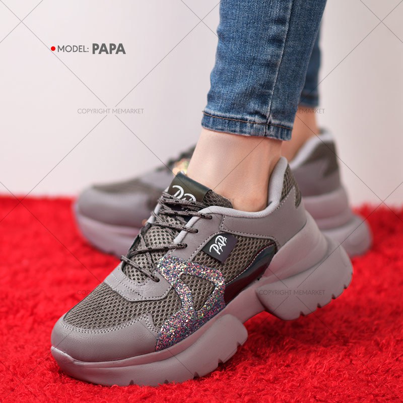 کفش دخترانه PAPA طوسی