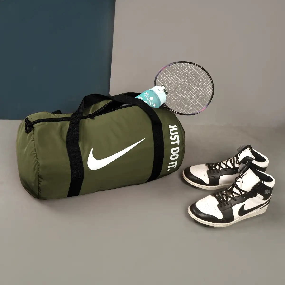 کیف ورزشی نایک سبز مدل jenga