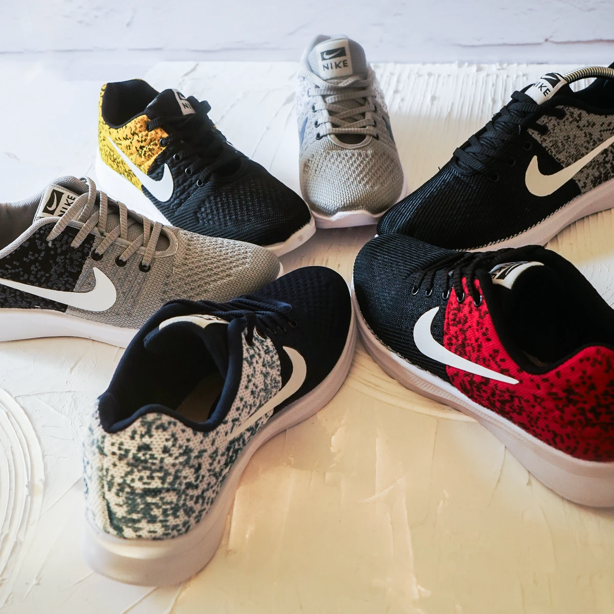 کفش ورزشی نایک مشکی قرمز مردانه مدل Saber