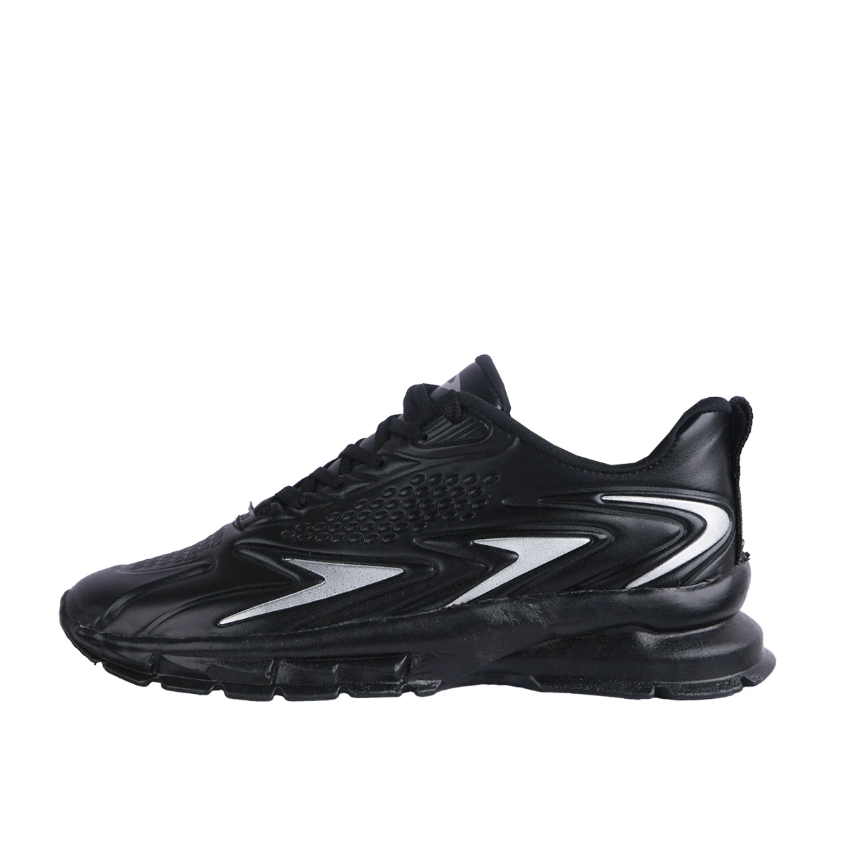 کفش ورزشی مردانه مشکی طوسی مدل W996