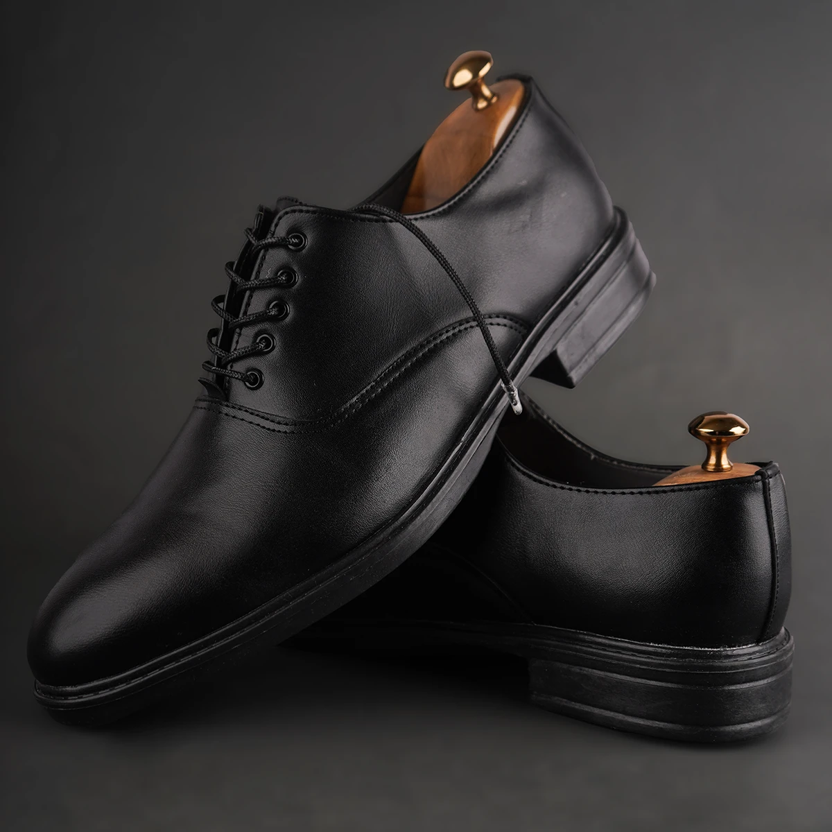 کفش رسمی مردانه مشکی مدل Ravak