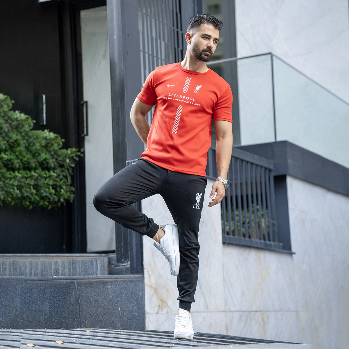 ست تیشرت شلوارلیورپول مردانه مدل K10