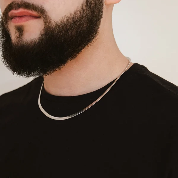 نیم ست نقره ای ماری مدل fered