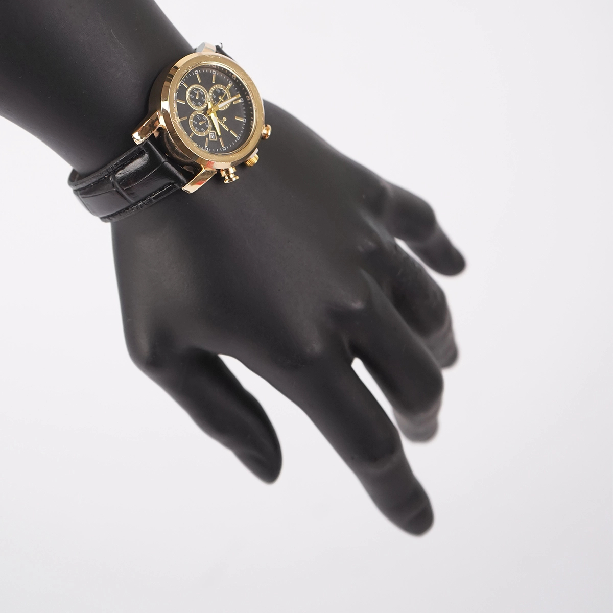 ساعت مچی مشکی طلایی Romanson مردانه مدل W880