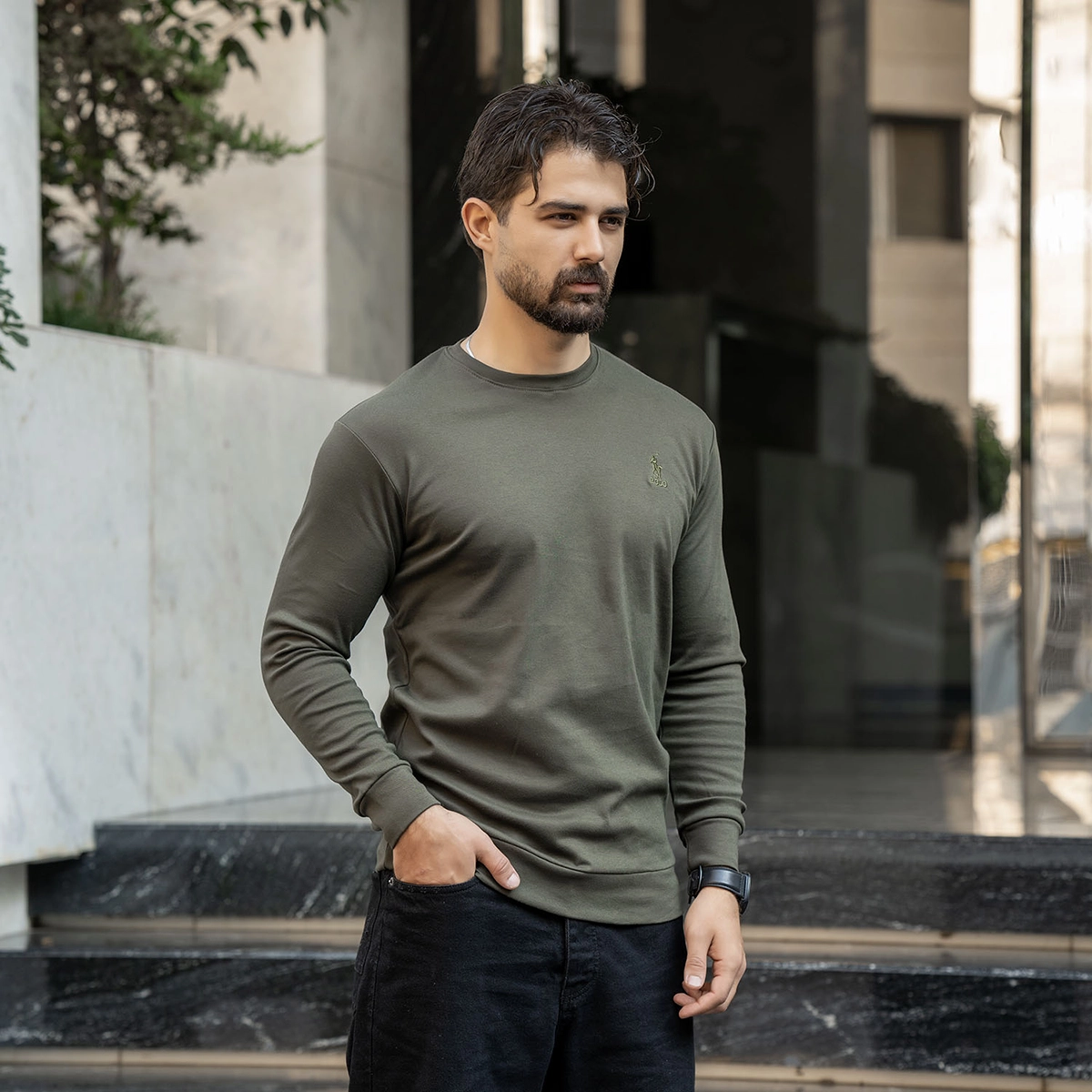 دورس مردانه polo یشمی مدل Horosh