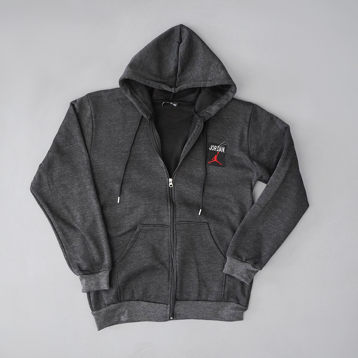 سوییشرت مردانه ذغالی مدل Yazdan