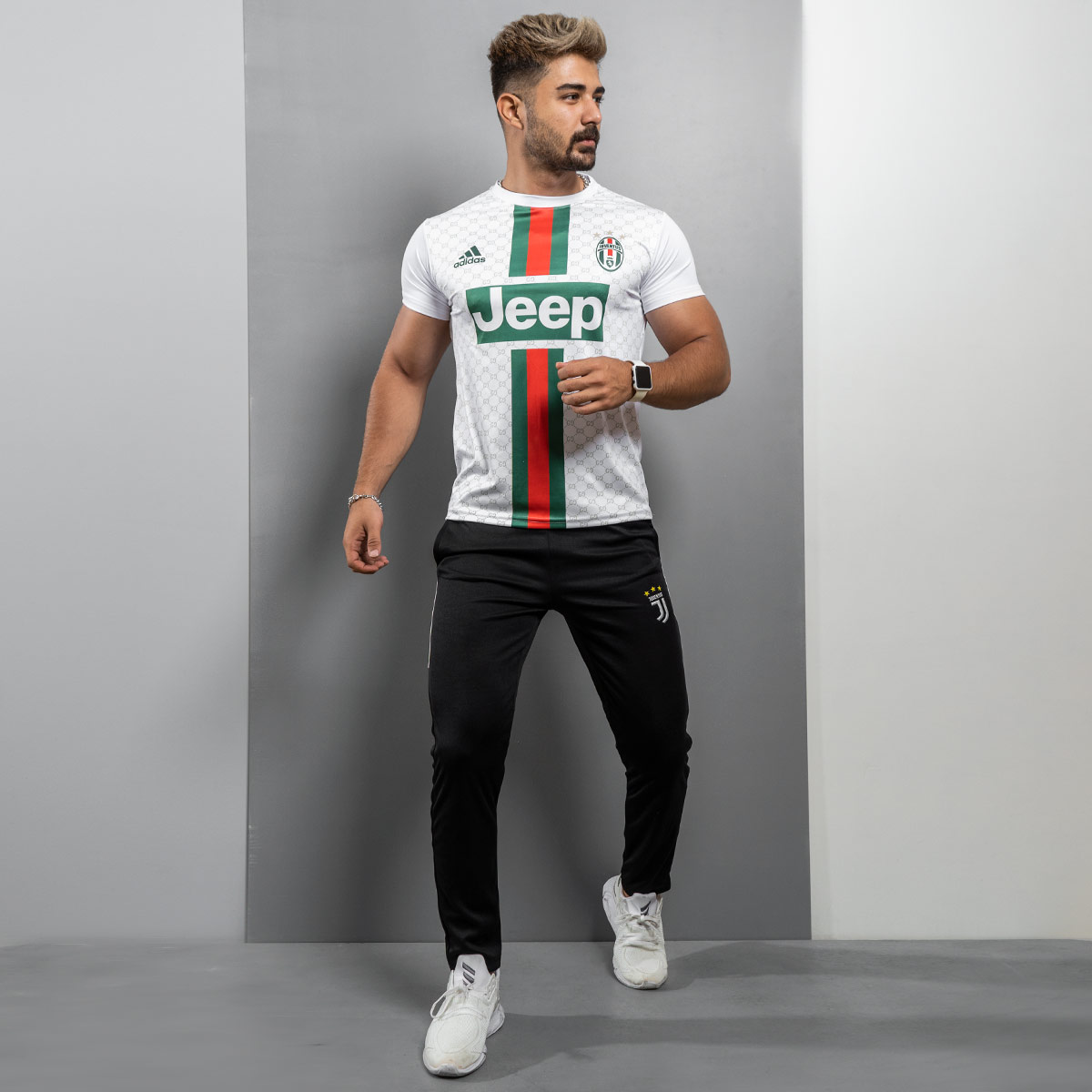 ست تیشرت شلوار یوونتوس مردانه مدل Yani