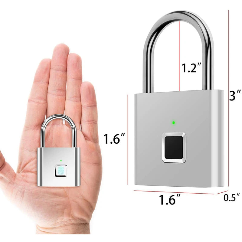 قفل اثر انگشتی-مشکی