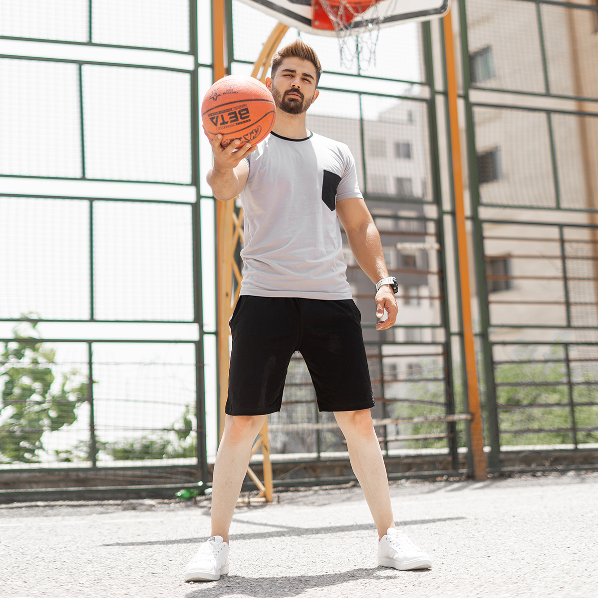 ست تیشرت شلوارک مردانه مدل Balin