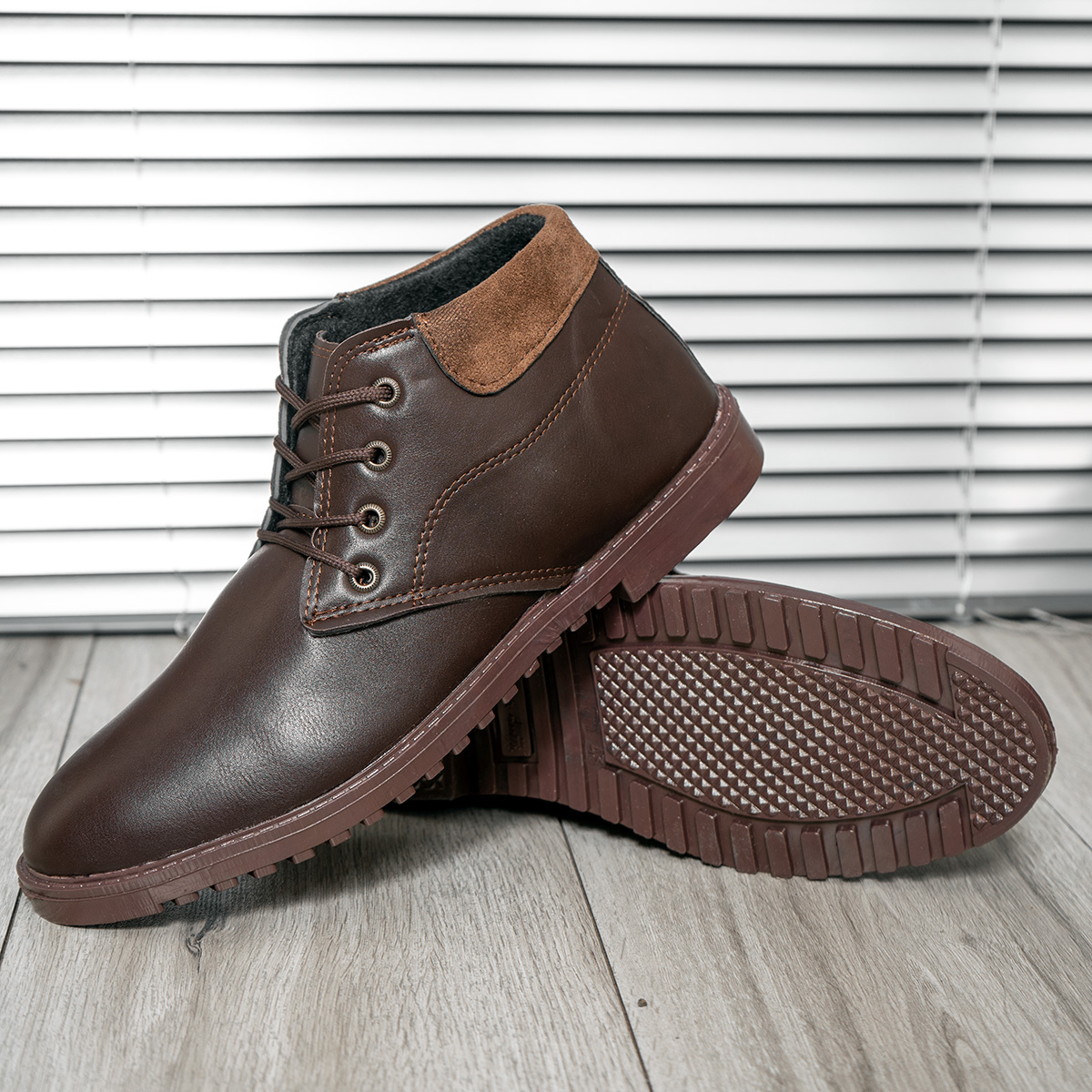 نیم بوت مردانه vista (قهوه ای)