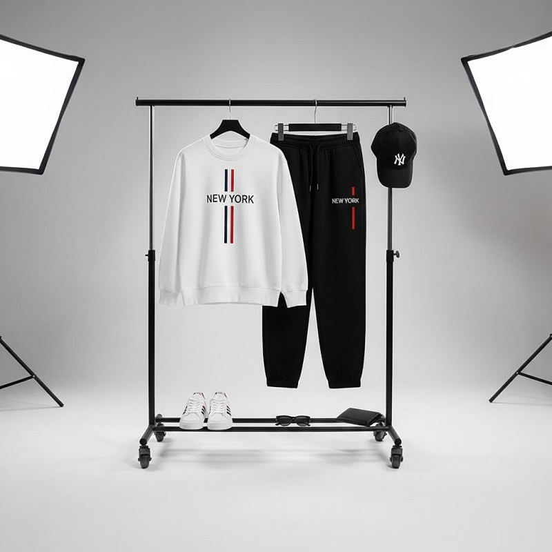 ست مردانه دورس و شلوار new york-چند رنگ