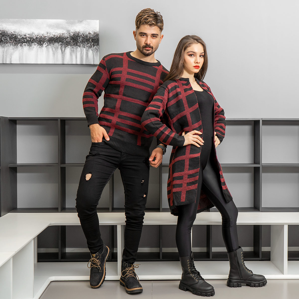 ست بافت مدل ASHER