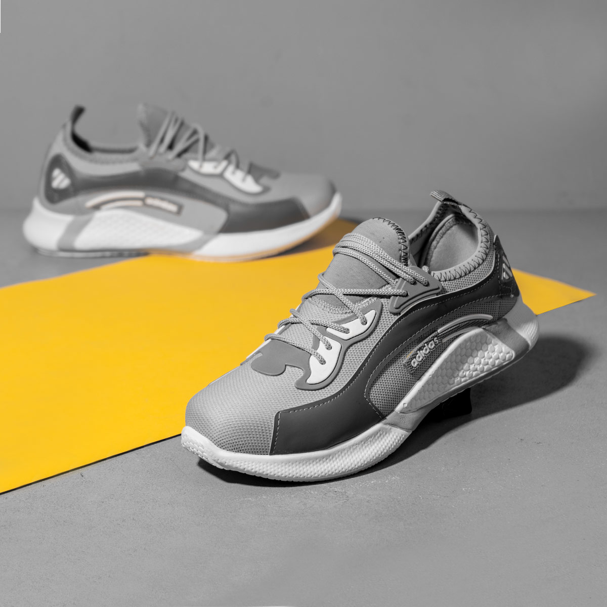 کفش ورزشی Adidas مردانه طوسی مدل Carter