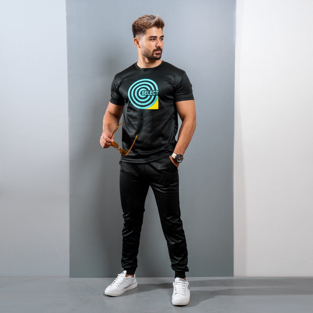 ست تیشرت شلوار Selectمردانه مدلLabini