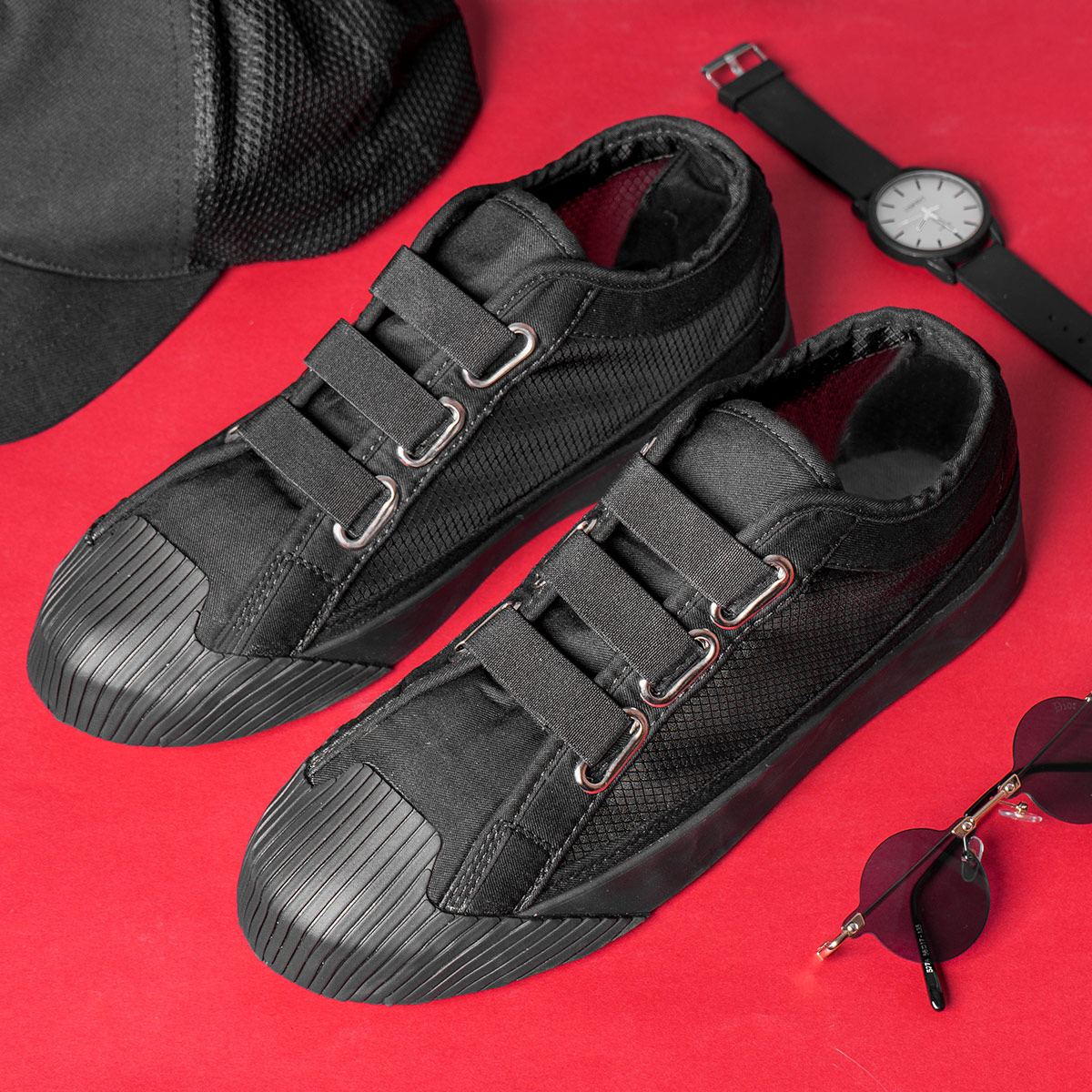 کفش ورزشی مشکی مردانه مدل Apali