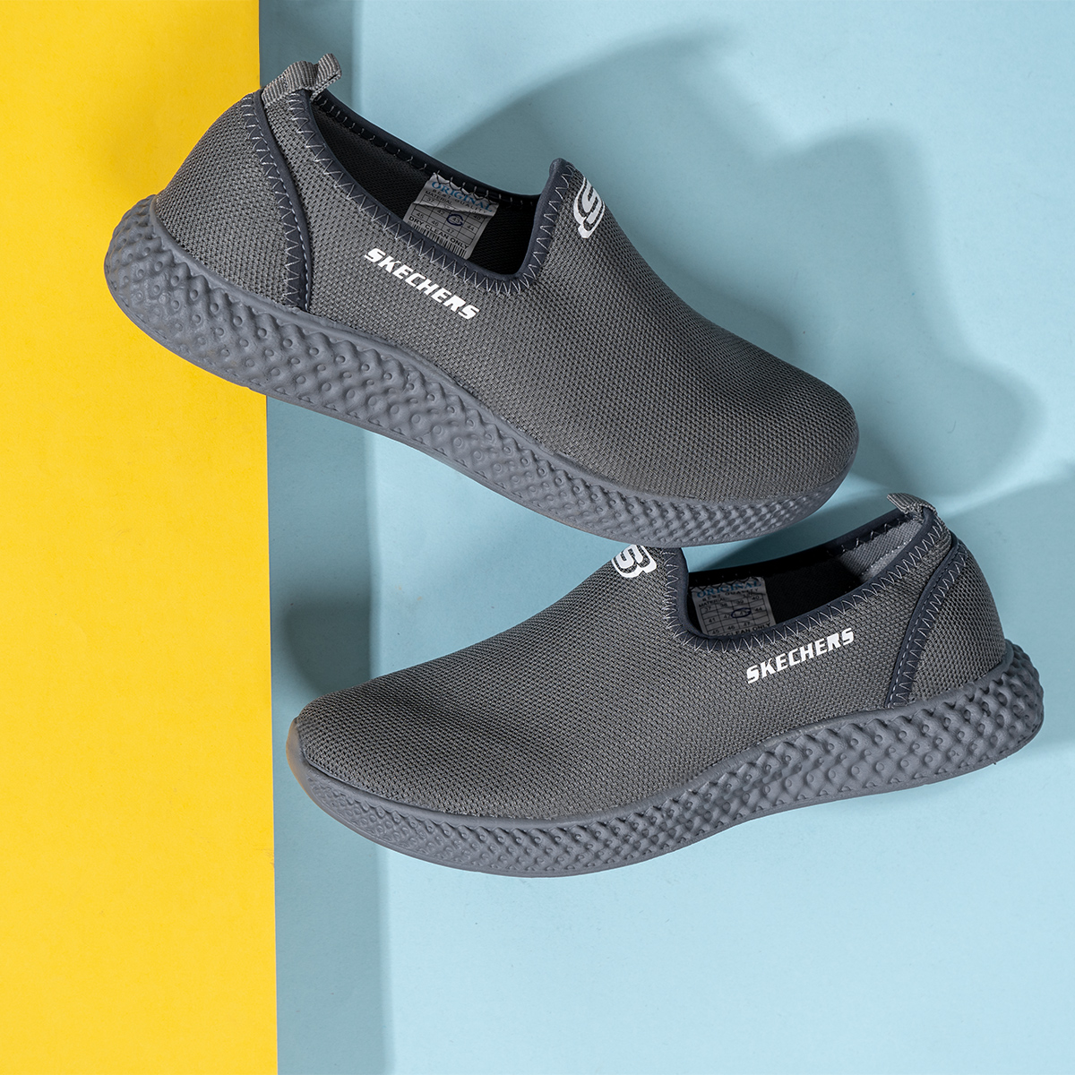 کفش ورزشیSKECHERS مردانه طوسی مدل Lavin(T)