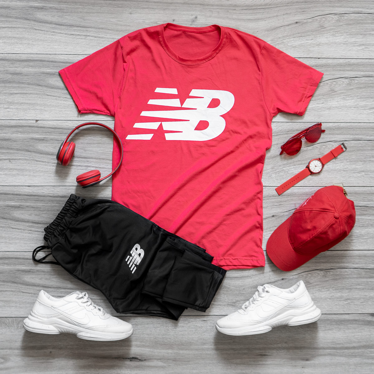 ست تیشرت شلوار نیوبالانس مردانه مدل Fango