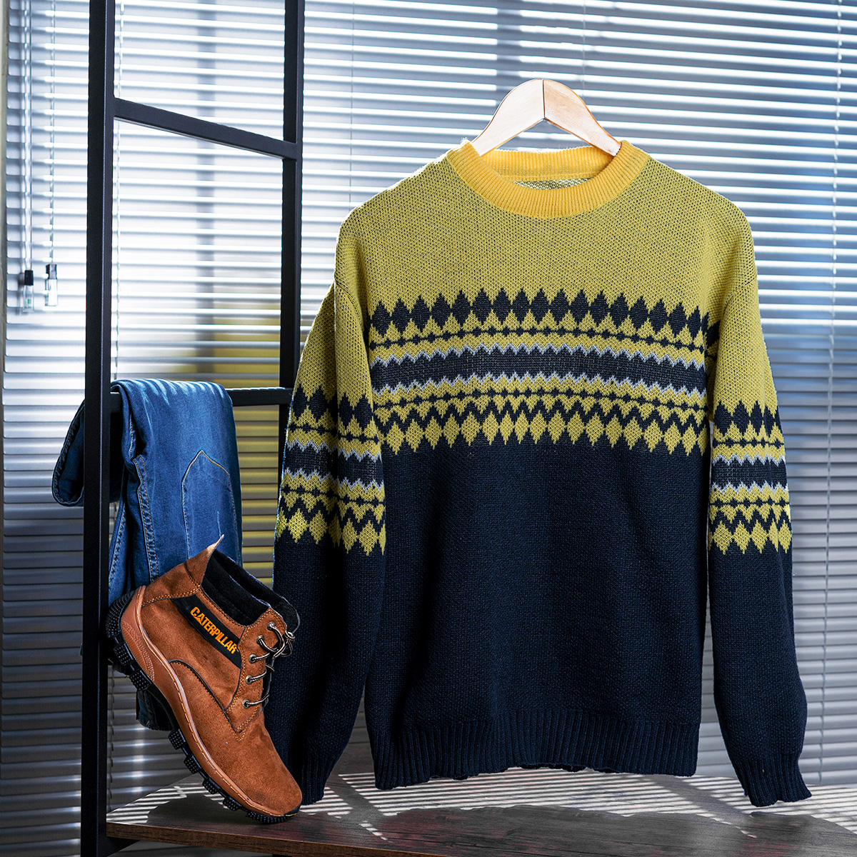 پلیور مردانه مدل Valas