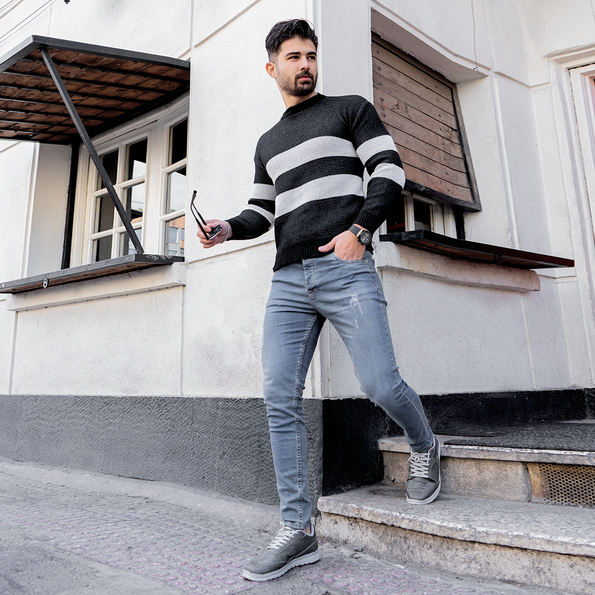 پلیور مردانه مدل Perin