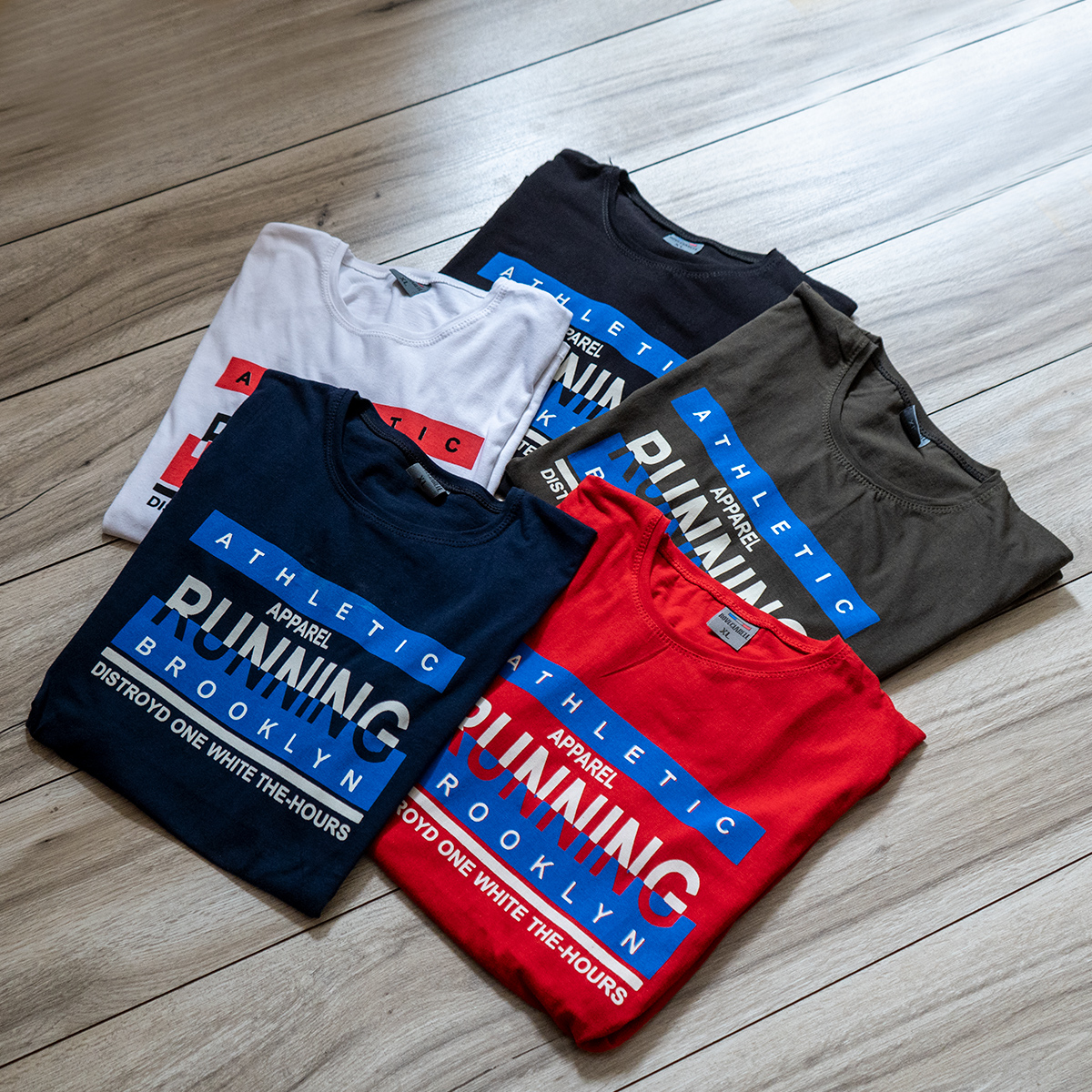 تیشرت مردانه قرمز مدل running(T)