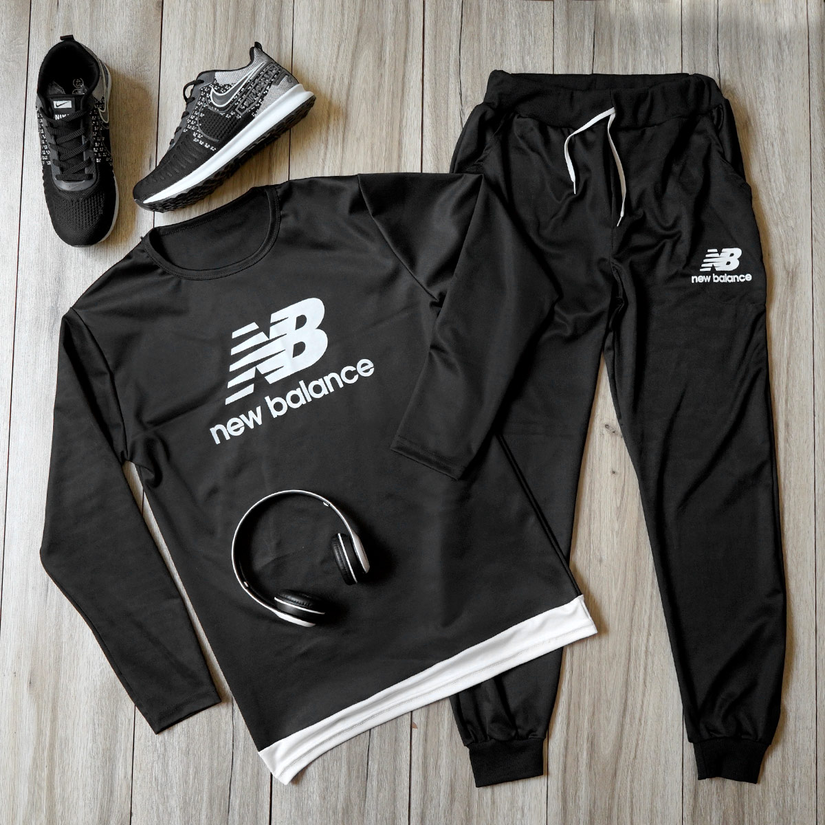 ست آستین بلند New Balance مردانه مدل Adran