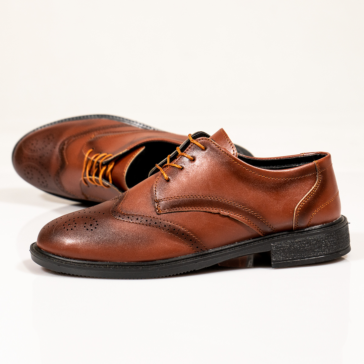 کفش رسمی مردانه قهوه ای مدل Ecco